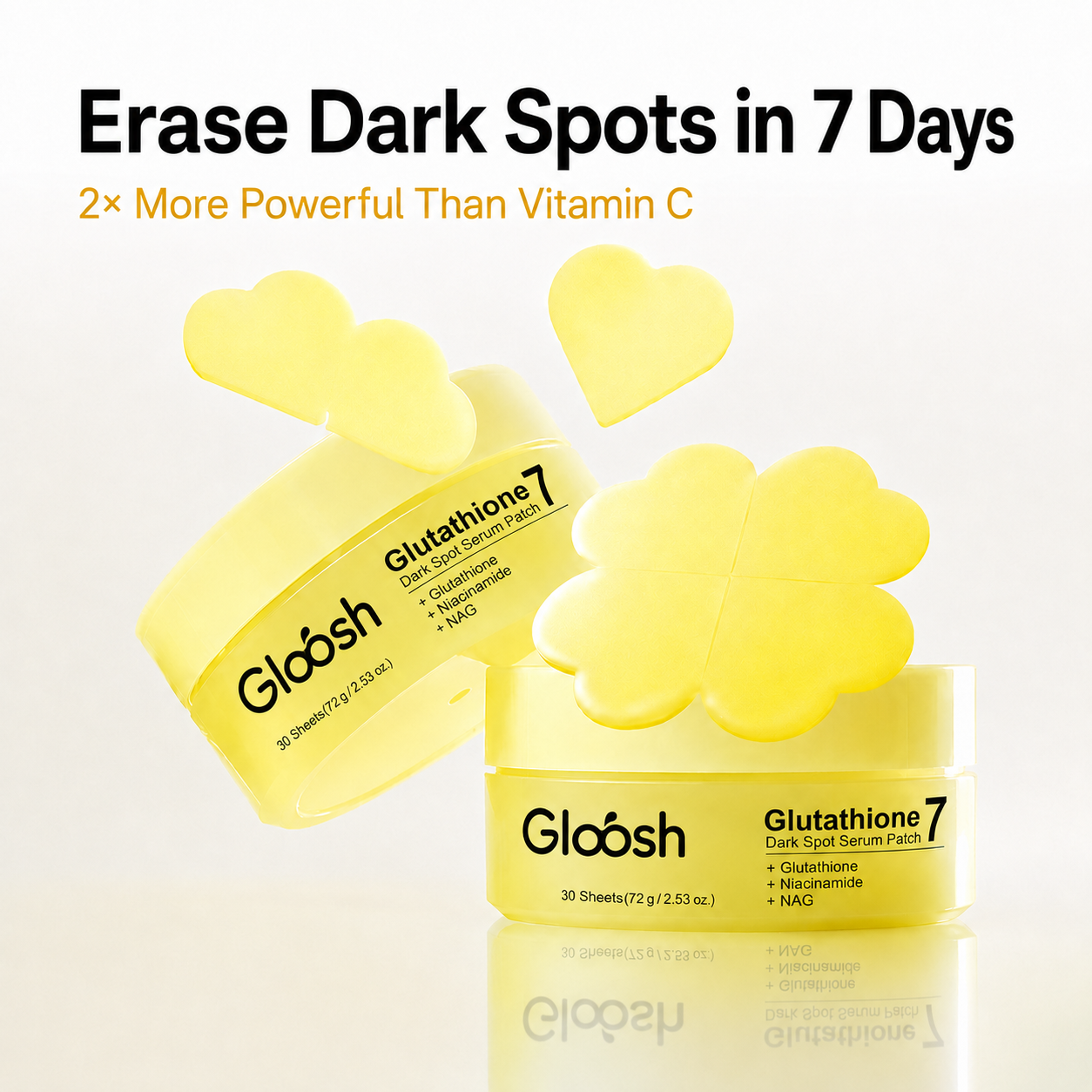 Erase Dark Spots in 7 Days – Glutathione Patches