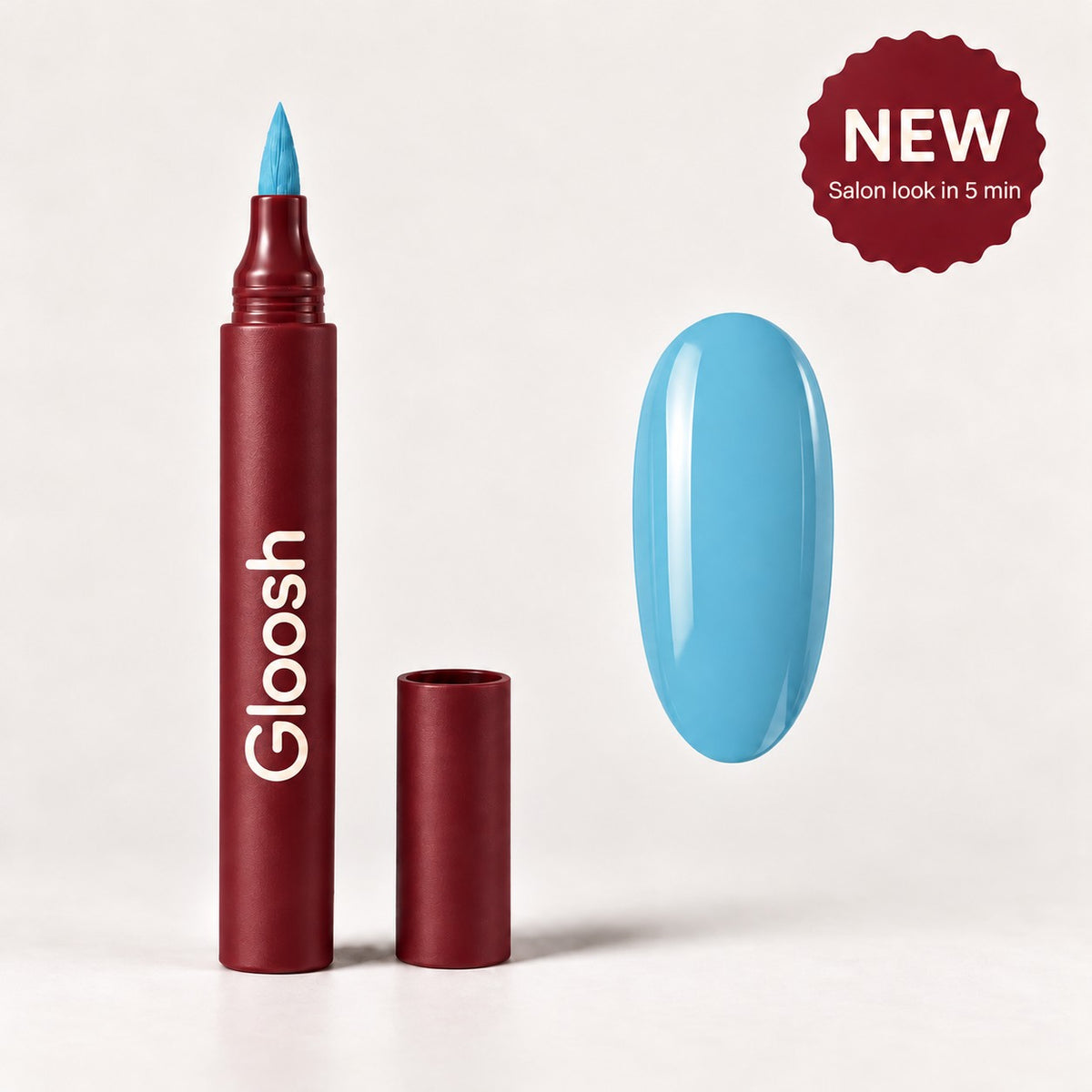 Sky Blue Nail Pen